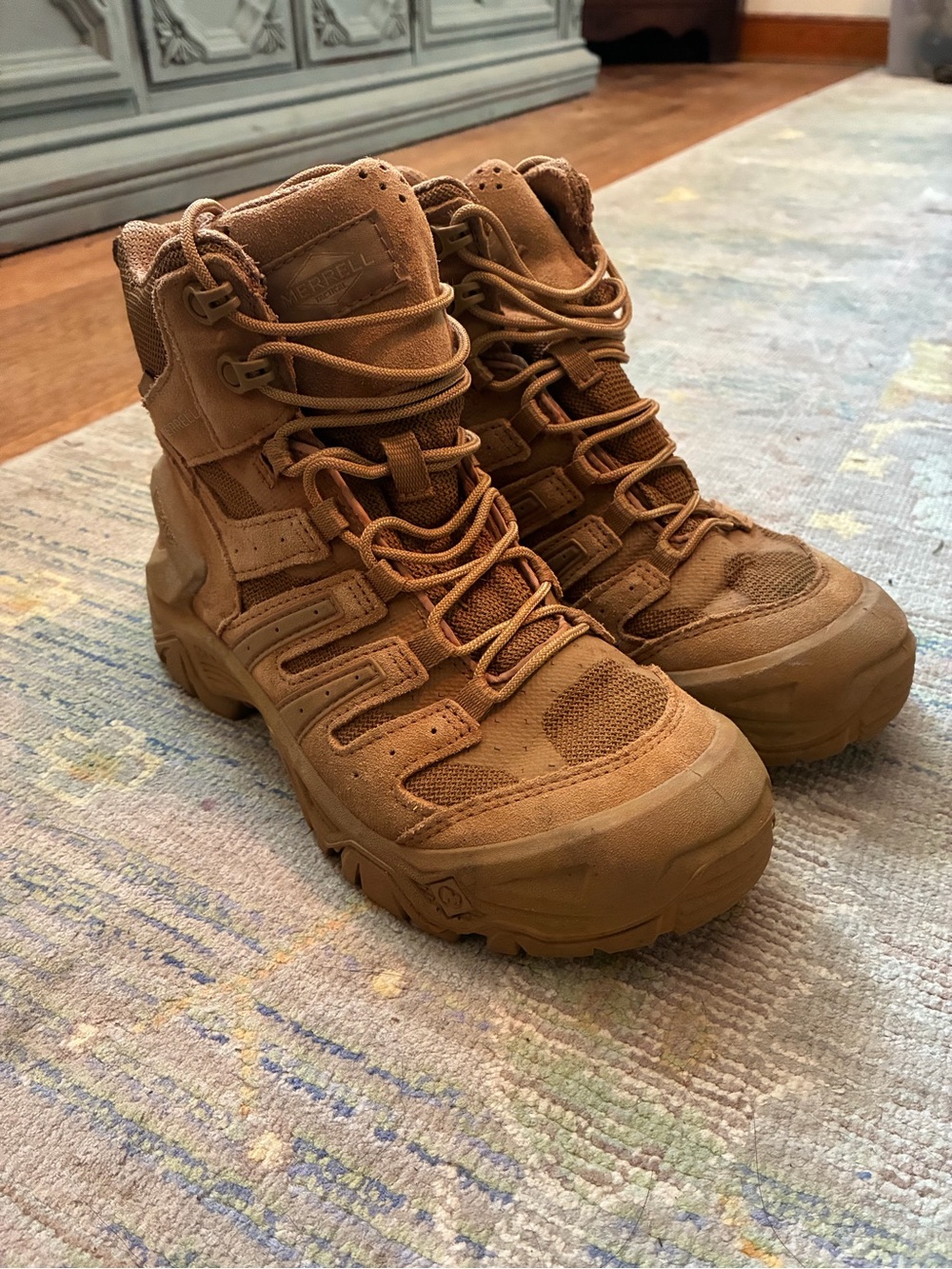 Merrell Tan Tactical Hiking Boots